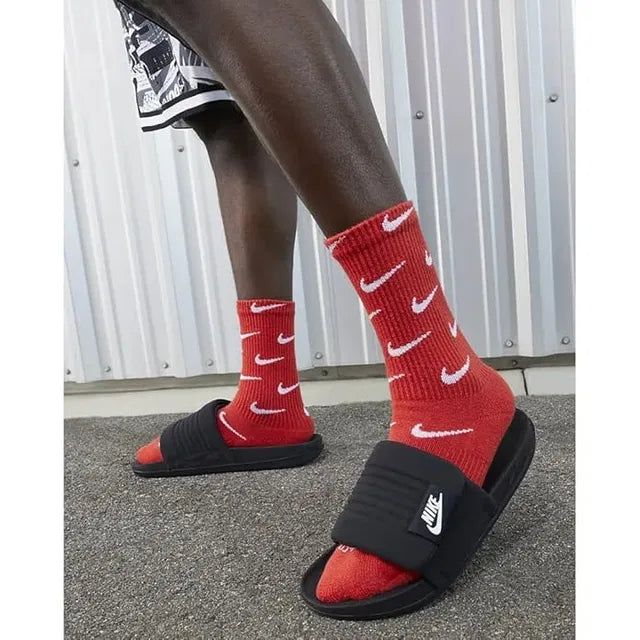 Nike Black Slides - size 6